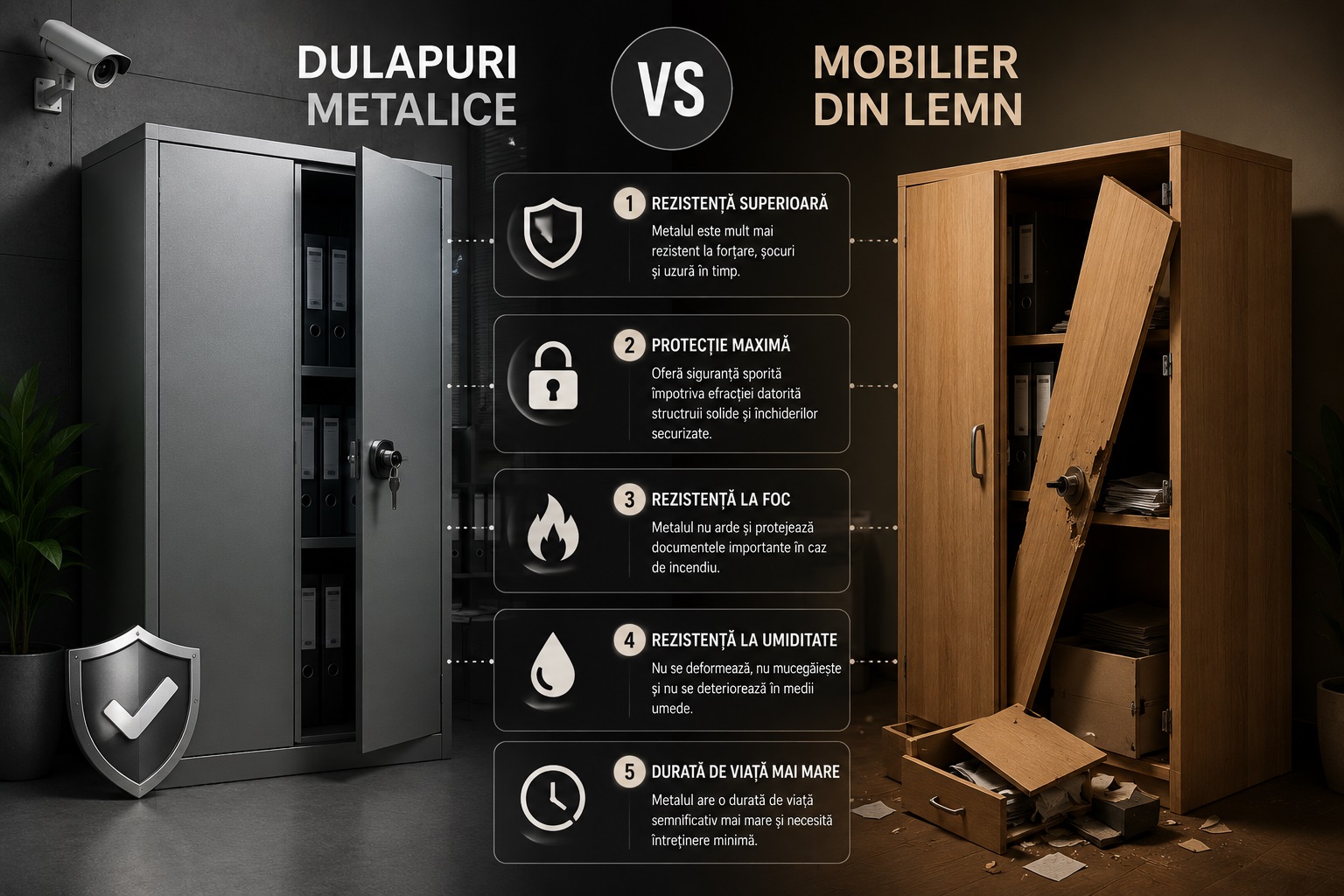 dulapuri metalice